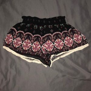 Rue 21 Flowy Floral Shorts